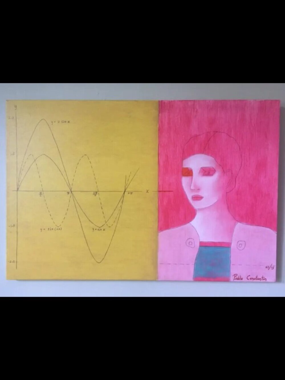 Acrylic on Framed Canvas